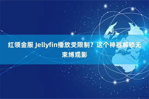 红领金服 Jellyfin播放受限制？这个神器解锁无束缚观影